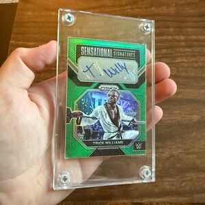 Trick Williams WWE/NXT 2023 signed card